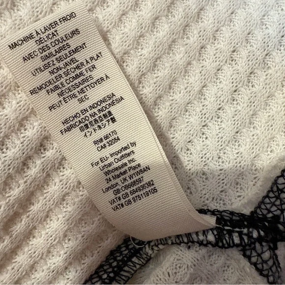 We The Free Cream and Black Leopard Print Sweatshirt - Picture 8 of 12